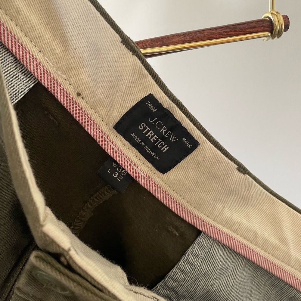 JCrew stretch men’s chinos